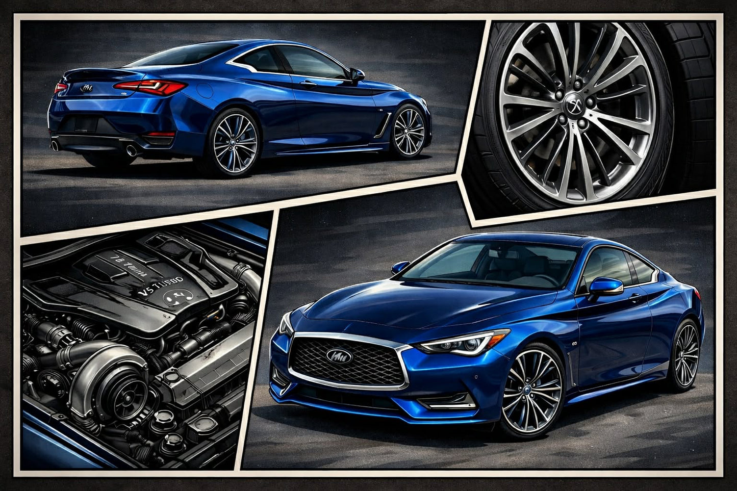 4-Panel Custom Illustrated Artwork (Landscape)