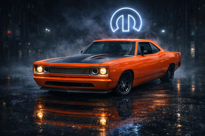 Custom Cinematic Logo Illustration